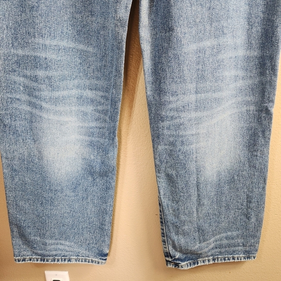 Refuge Womens |11| High Rise Wide Leg Medium Wash 100% Cotton Jeans - Picture 7 of 11